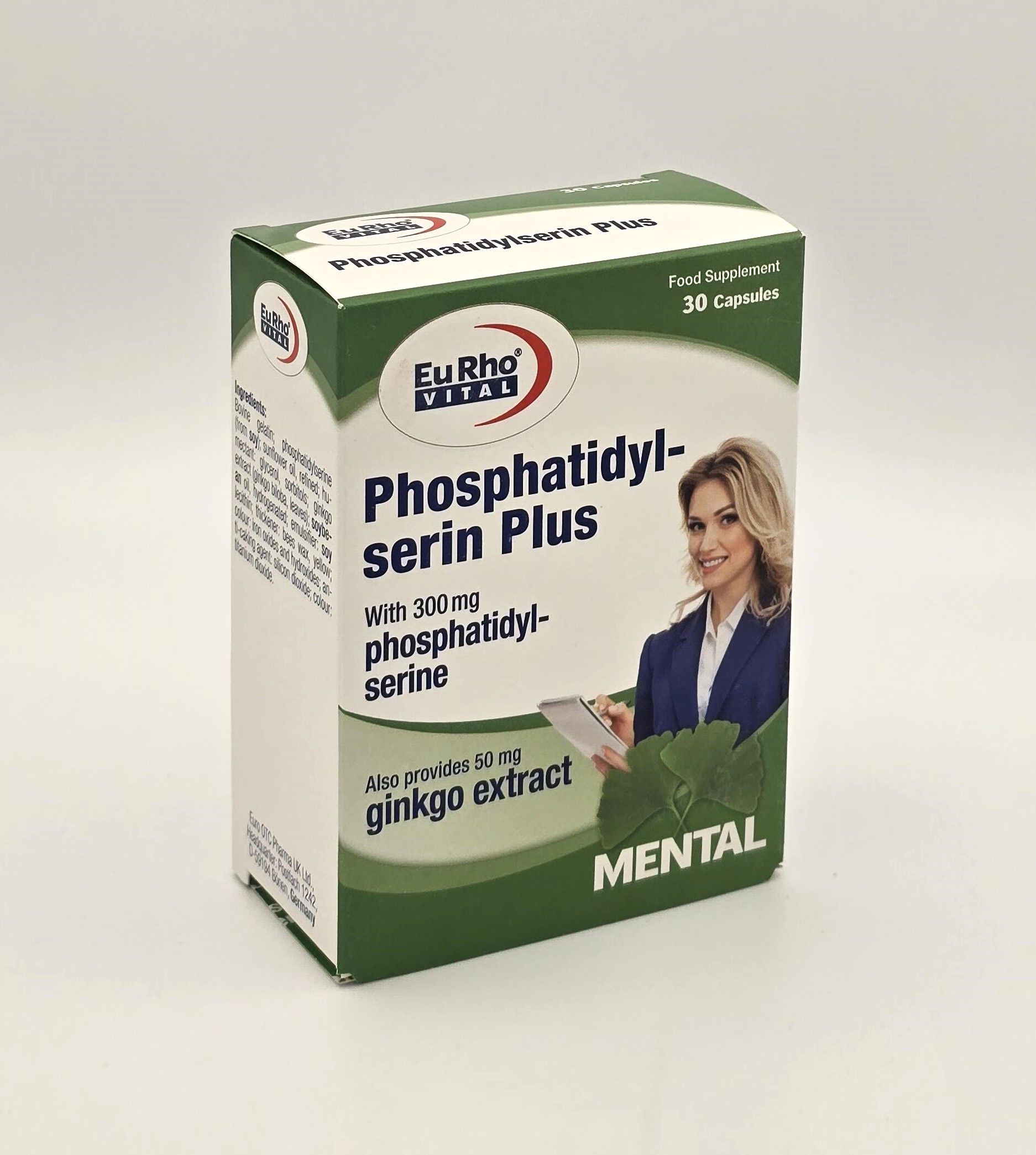 فسفاتیدیل سرین پلاس یوروویتال